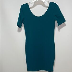 Forever 21 Green Bodycon Mini Dress